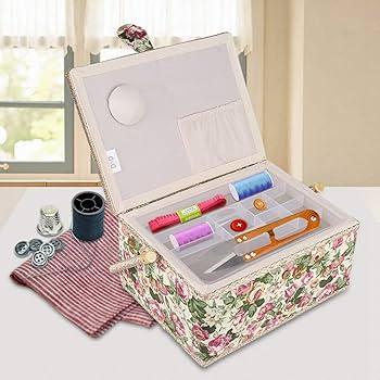 ちょっと小さめサイズのソーイングボックス ちょっと小さめサイズのソーイングボックス ソーイングボックス